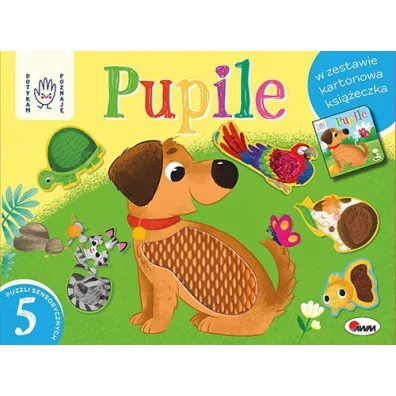 Dotykam Poznaj� Pupile box z puzzlami sensorycznymi