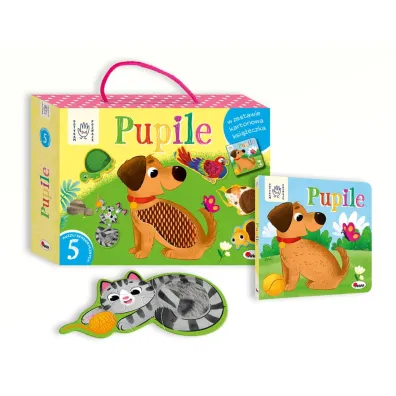 Dotykam Poznaj� Pupile box z puzzlami sensorycznymi