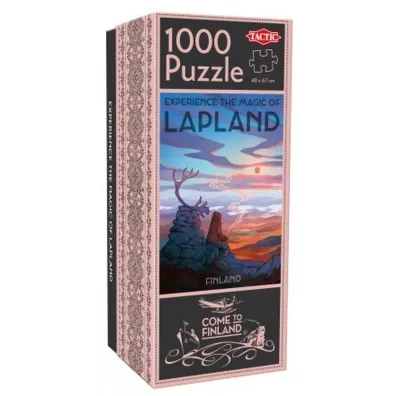 Puzzle 1000 el. Experience the magic of Lapland Tactic