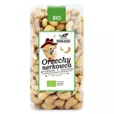 Bio Planet Orzechy nerkowca pra�one i solone 350 g Bio