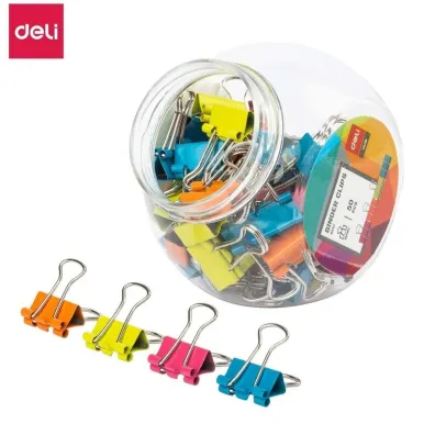 Deli Klipsy do dokument�w 15mm mix