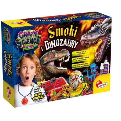 Lisciani Crazy Science Smoki i Dinozaury 304-PL89390