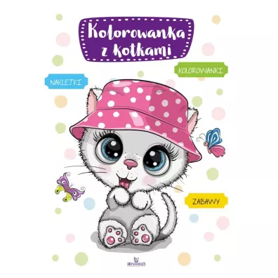Kolorowanka z kotkami - Monika Matusiak