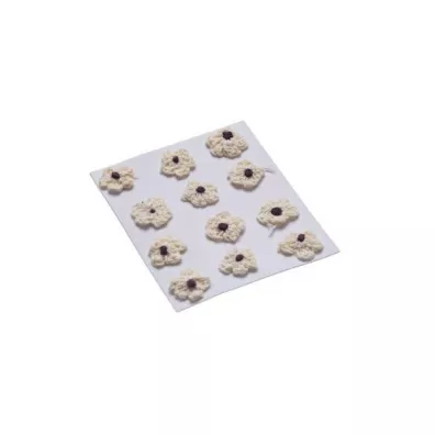 Brewis Kwiatki dekoracyjne ecru 18mm