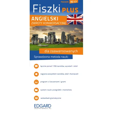 Fiszki plus. Angielski. Zwroty konwersacyjne dla zaawansowanych. Poziom B2-C1 - Zuzanna Pytli�ska, Marcin Ko�akowski