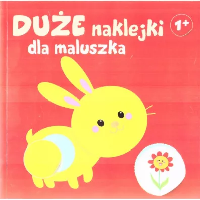 Du�e naklejki dla maluszka 1+ - Kr�liczek
