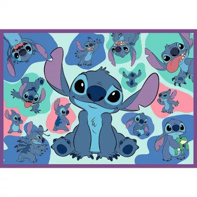 Puzzle 4w1 Stitch TREFL