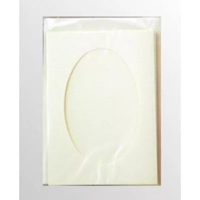 Galeria Hobby Karta passepartout + koperta per�owo-bia�a 5 szt.