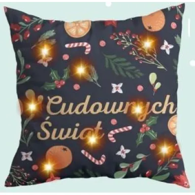 MCD Poduszka ozdobna LED Cudownych �wi�t