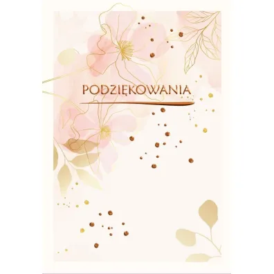 Trend Kartka okoliczno�ciowa Podzi�kowania