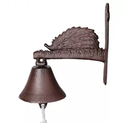 Esschert Design eliwny dzwonek do drzwi Je Brzowy