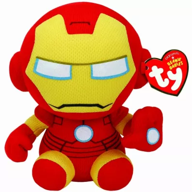 Beanie Babies. Marvel Iron Man 15 cm Meteor