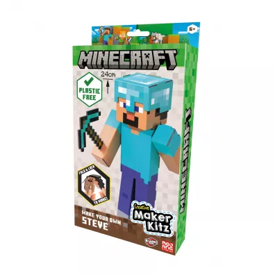 Minecraft zbuduj figurk� Steve`a