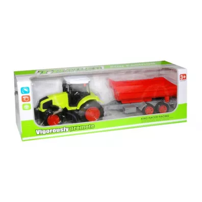 Traktor z przyczep� Swede