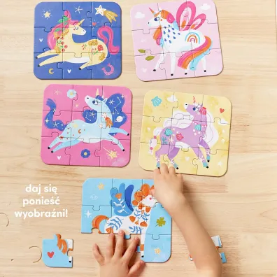 Puzzle Ba�niowe Jednoro�ce Bright Junior Media