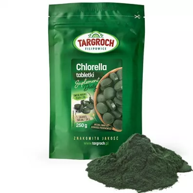 Targroch Chlorella 250 mg - Suplement diety 1000 tab.