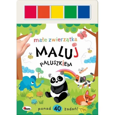 KSIAZECZKA EDUK 170X190 MALUJ PALUSZ MALE ZWIER