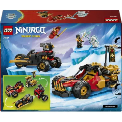 LEGO NINJAGO Wielofunkcyjne pojazdy Kaia i Cole`a 71864