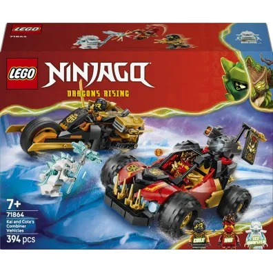 LEGO NINJAGO Wielofunkcyjne pojazdy Kaia i Cole`a 71864