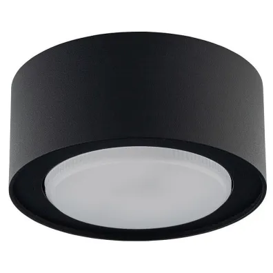 Nowodvorski Lampa Sufitowa Flea Czarny 1xGX53