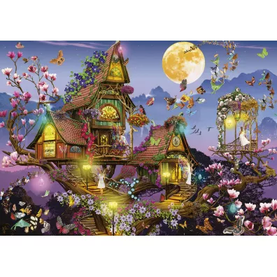 Puzzle 500 el. Magiczny dom Educa
