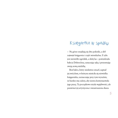 Duch z Ksi�garni pod Lasem. Du�e Litery
