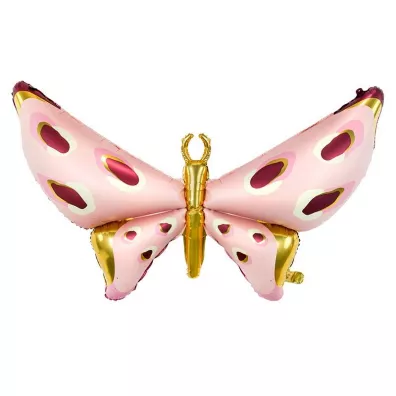 PartyDeco Balon foliowy Motyl 120x87cm