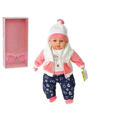 Lalka bobas �piewa i m�wi po polsku 45cm Adar