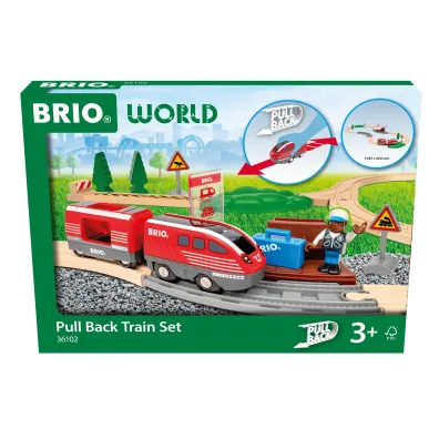 Brio Zestaw Pull Back Train Ravensburger