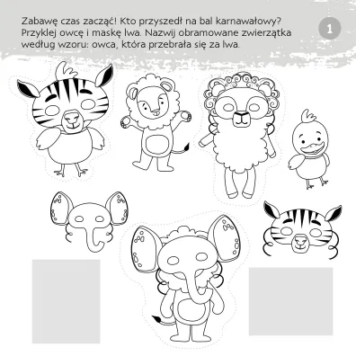 Zgadywanie-doklejanie. �amig��wki
