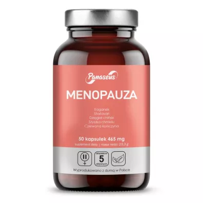 Panaseus Menopauza - suplement diety 50 kaps.