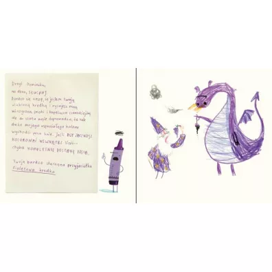 Dzie�, w kt�rym kredki mia�y do��. Tom 1