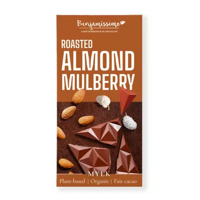 Benjamissimo Czekolada migda�y - morwa bezglutenowa 60 g Bio