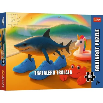 Puzzle 200 el. BrainRots Tralalero Tralala Trefl