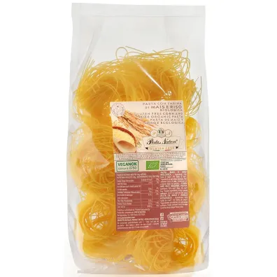 Pasta Natura Makaron kukurydziano - ry�owy spaghetti bezglutenowy 250 g Bio