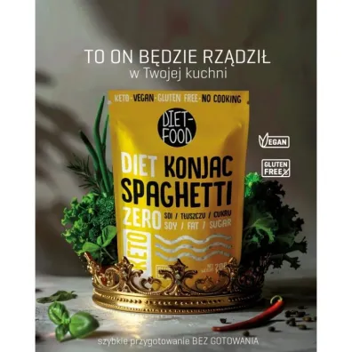 Diet-Food Makaron konjac spaghetti 200 g