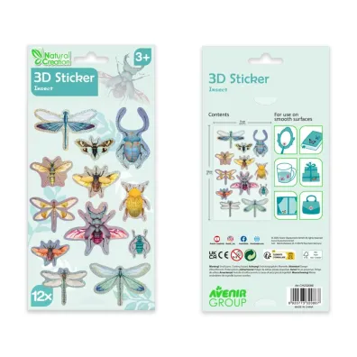 Avenir Naklejki 3D Insekty