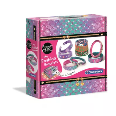 Zestaw kreatywny Szykowne bransoletki Crazy chic78766 Clementoni