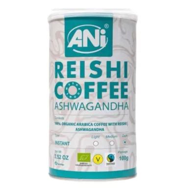 Kawa rozpuszczalna arabica z reishi i ashwagandha