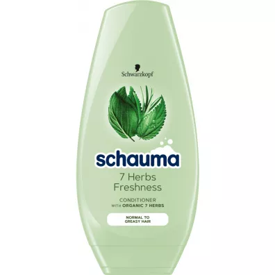 Schauma 7 Herbs Freshness od�ywka do w�os�w przet�uszczaj�cych si� i normalnych 250 ml