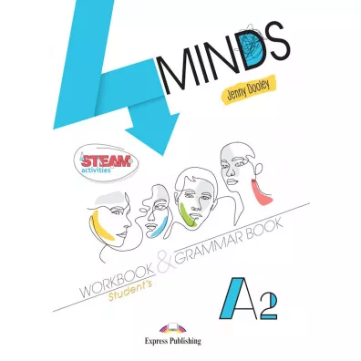 4 Minds A2. Zeszyt �wicze� papierowy (wersja dla ucznia) + DigiBook (kod) - Jenny Dooley