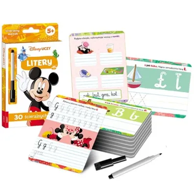 DISNEY UCZY. Litery