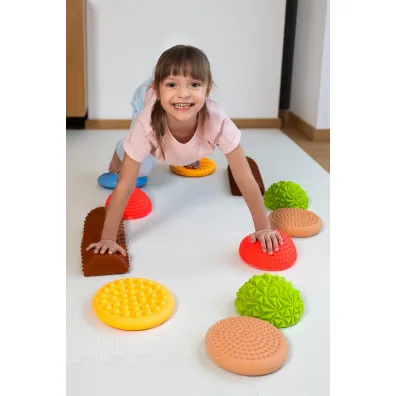 Tullo Fizjo �cie�ka sensoryczna 11 szt. pastelowa