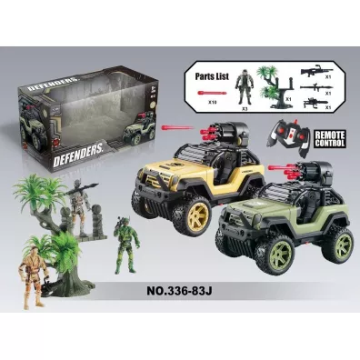 Auto R/C + �ad z wyrzutni� Ciuciubabka