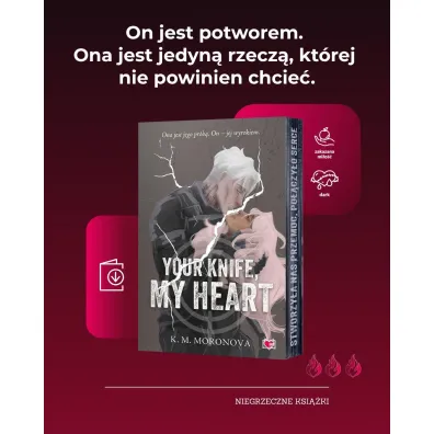 Your Knife, My Heart (barwione brzegi)