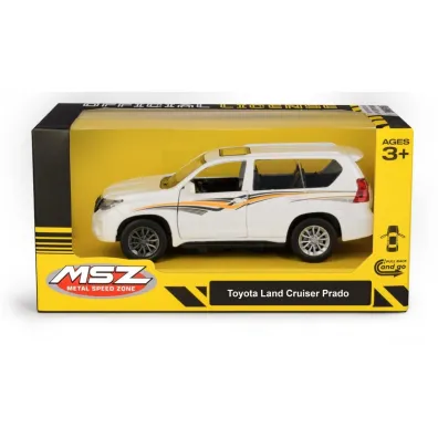 Toyota Land Cruiser Prado White Msz