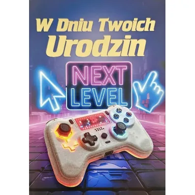 Yeku Karnet Urodziny gracz pad