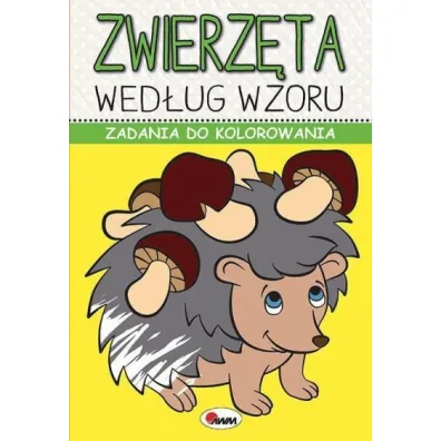 Zwierz�ta wed�ug wzoru Zadania do kolorowania - Piotr Kozera