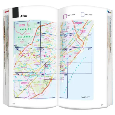 Barcelona 3w1 przewodnik + atlas + mapa