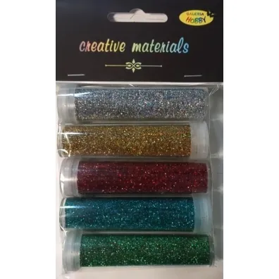 Galeria Hobby Brokat hologramowy 5x9g 5 szt.